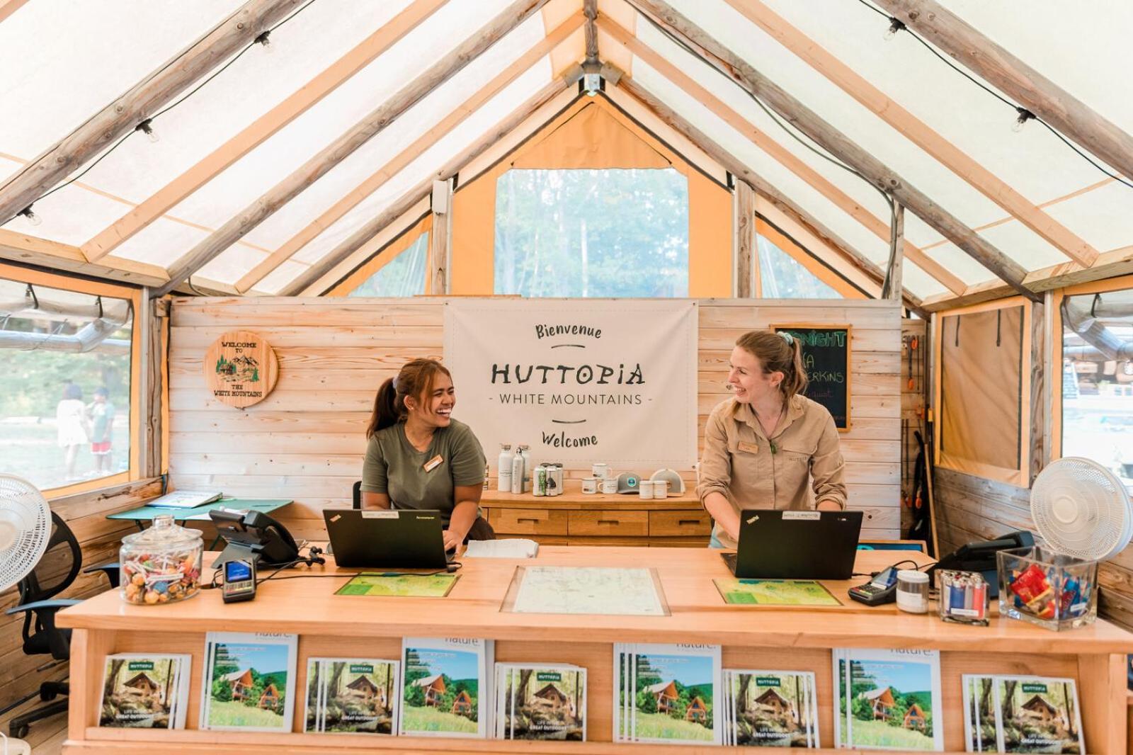 Huttopia White Mountains Albany Kültér fotó